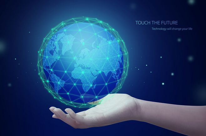 掌握數(shù)碼科技未來(lái)全球網(wǎng)絡(luò)科技海報(bào)掌握|數(shù).